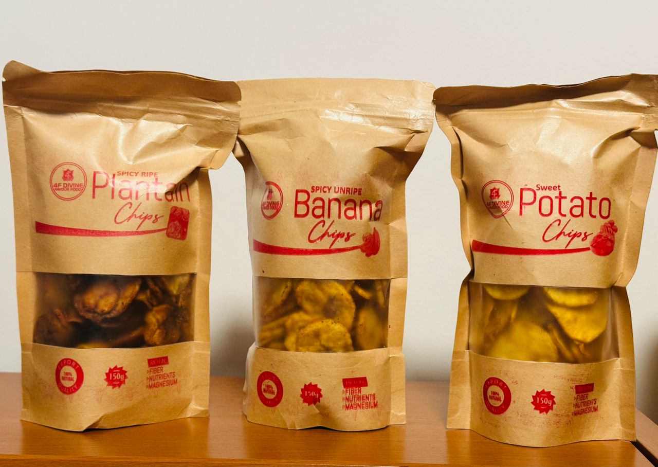 Spicy Ripe Plantain Chips 150g (Pack of 10)